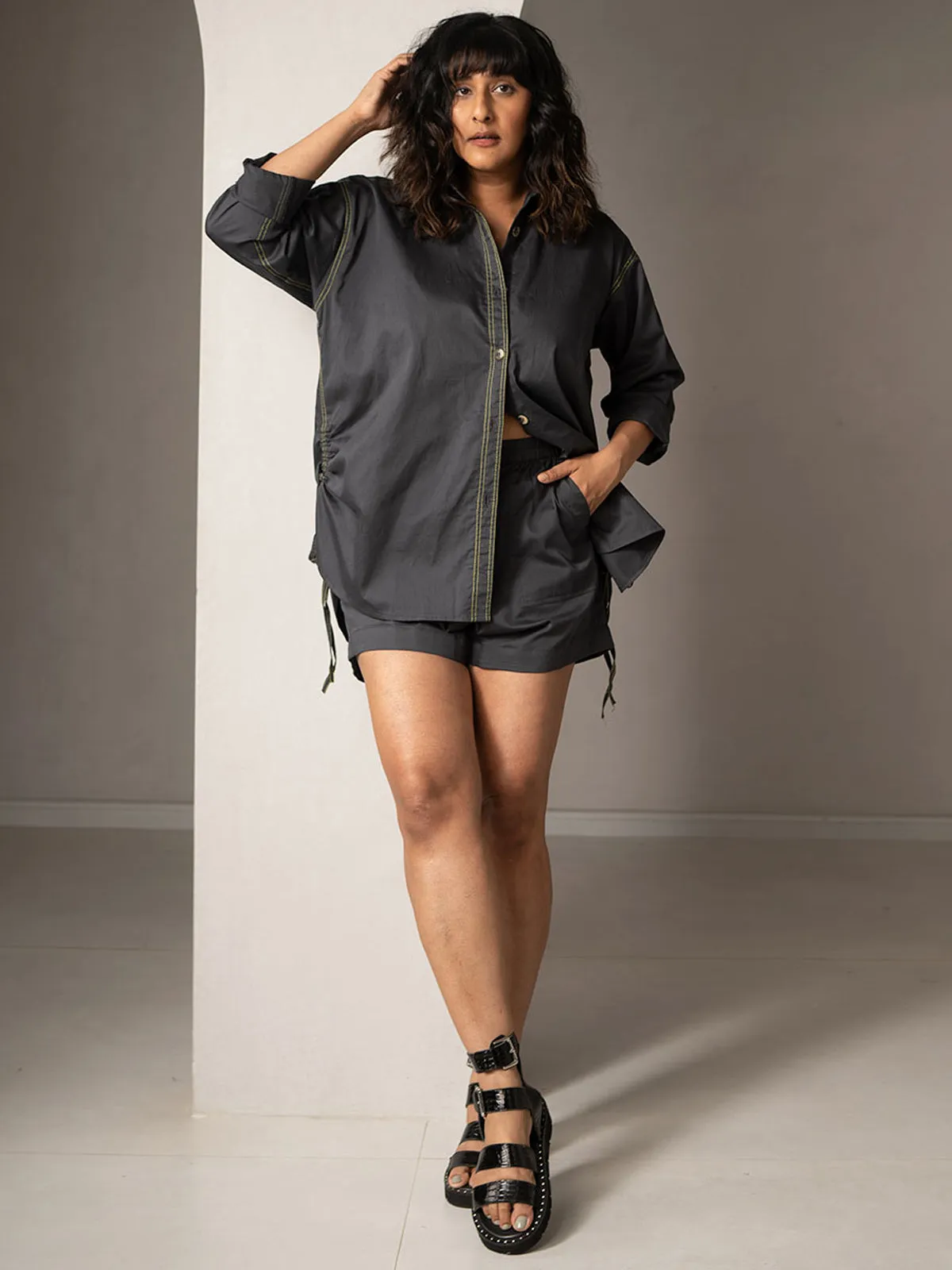 Wisp Shirt Grey