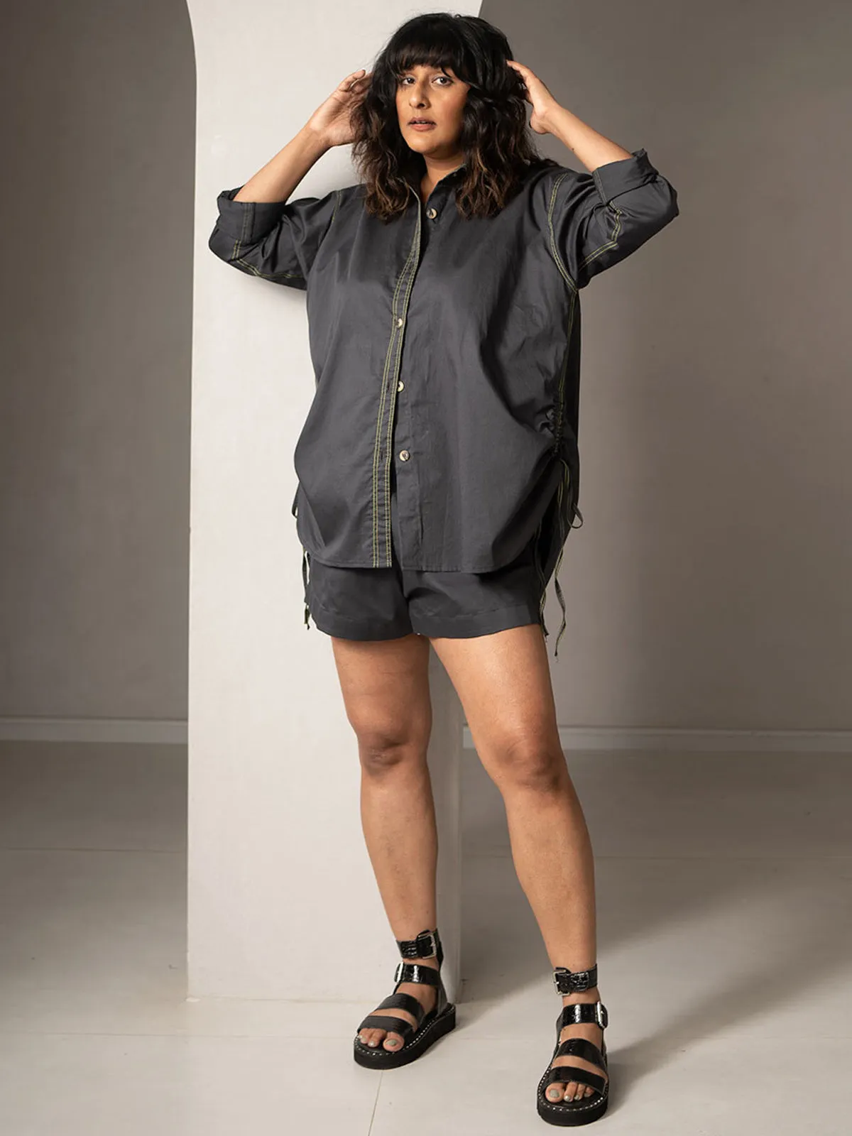 Wisp Shirt Grey