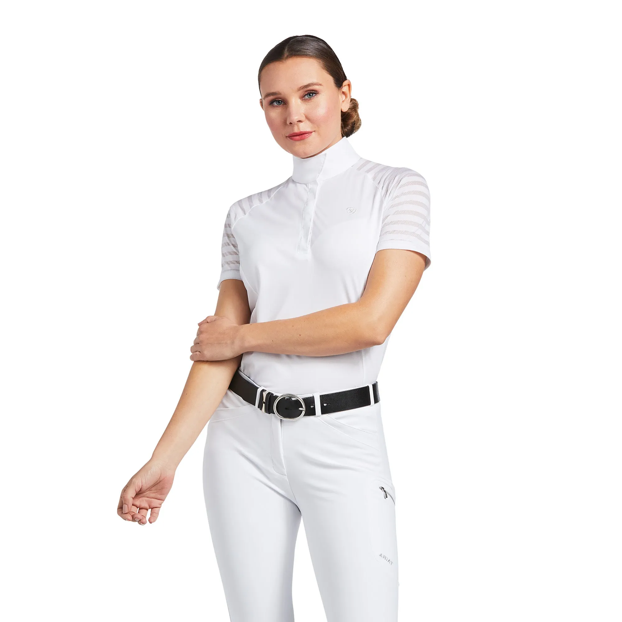 Womens Aptos Vent Show Shirt Aqua Foam