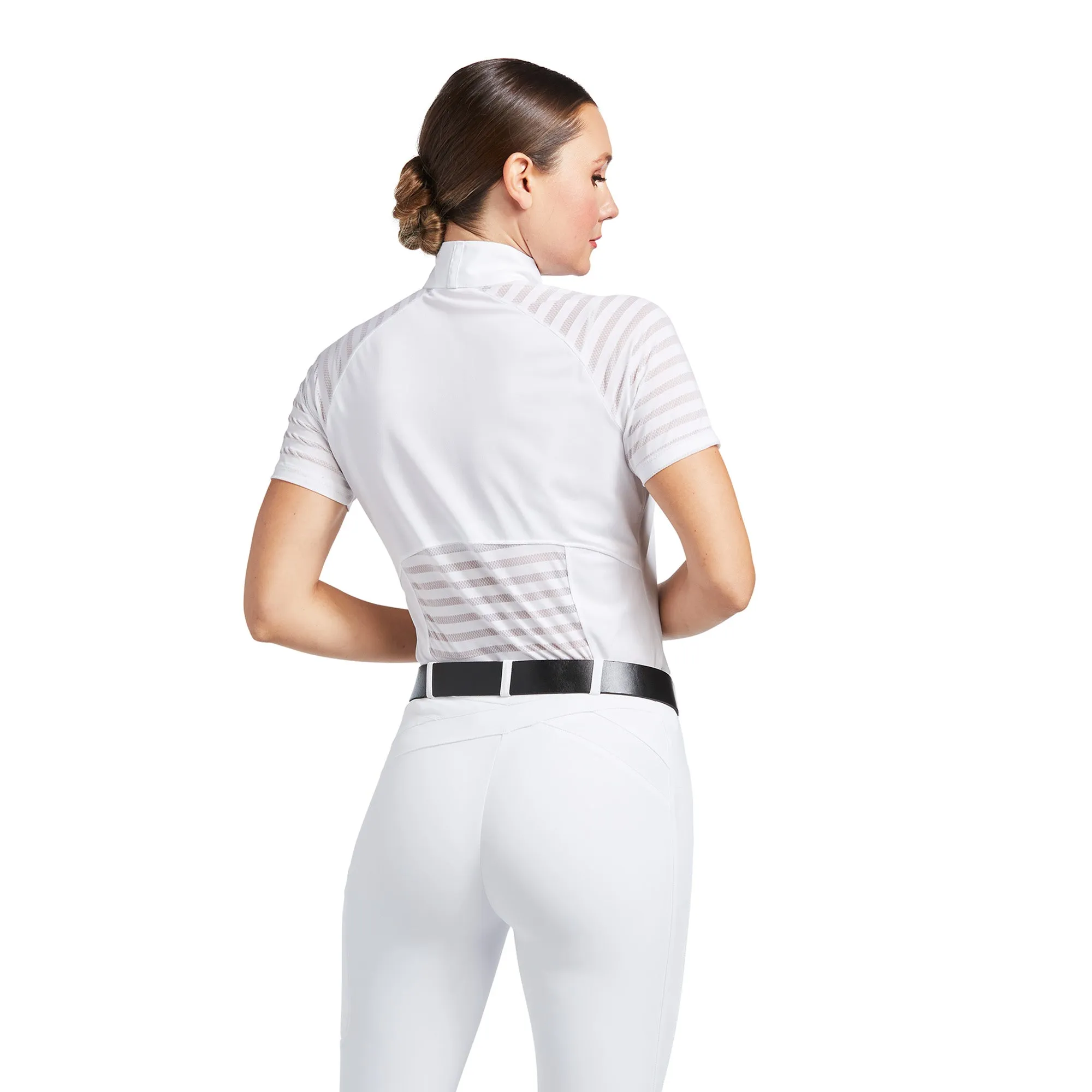 Womens Aptos Vent Show Shirt Aqua Foam